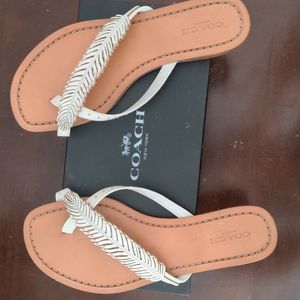 Brand New Coach Sandals (women's)